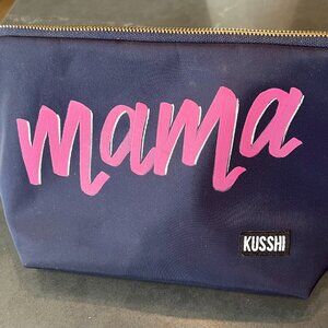 Kusshi Signature makeup bag and brush organizer